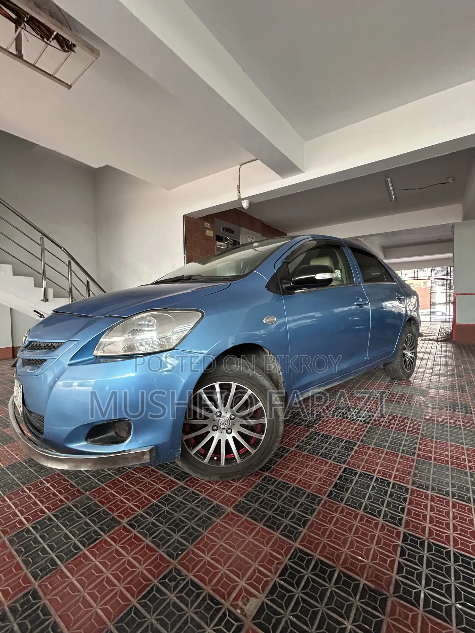 নিউ টয়োটা ইয়ারিস ১.৫ ২০০৮ ব্লু