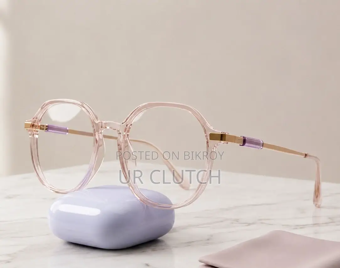 Transparent Anti Blue Light Transparent Eyewear Glasses