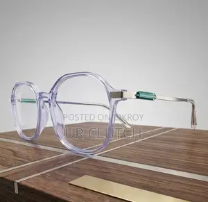 Transparent Anti Blue Light Transparent Eyewear Glasses