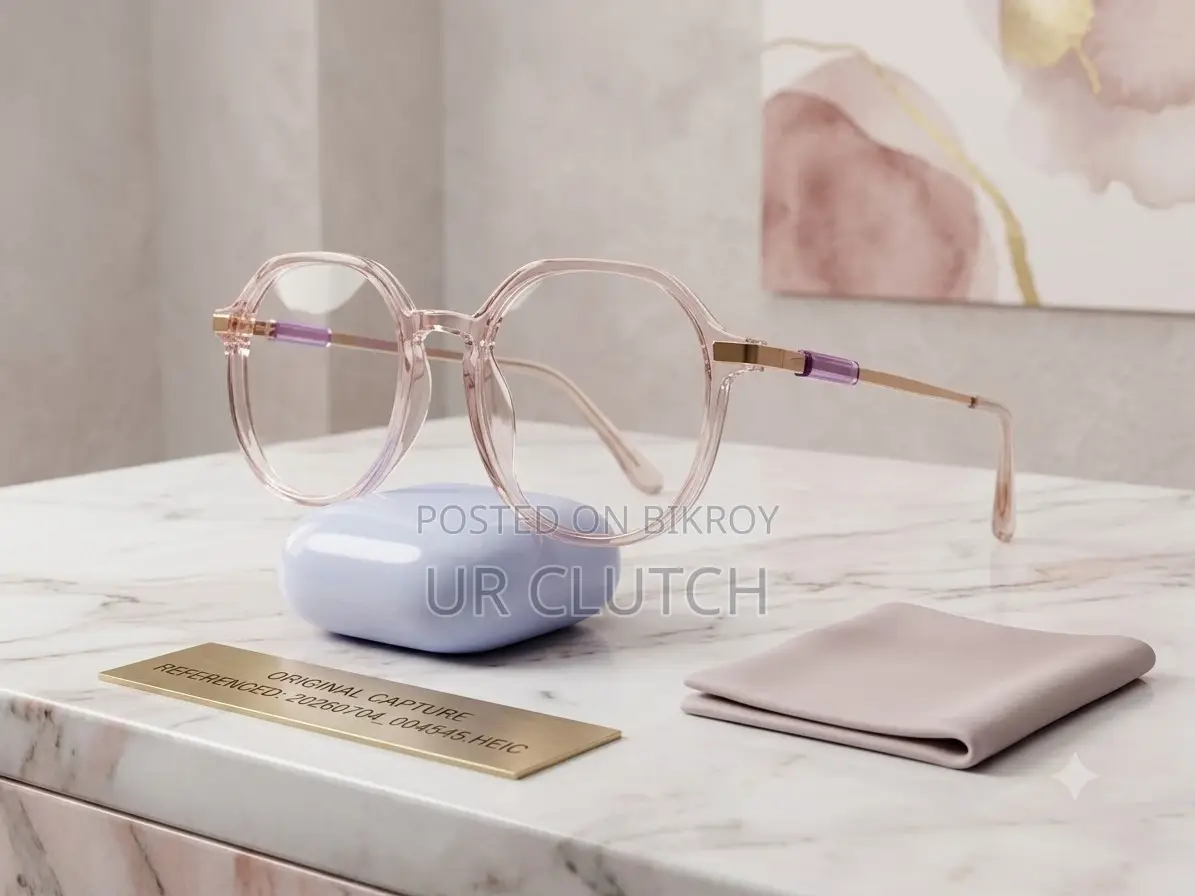 Transparent Anti Blue Light Transparent Eyewear Glasses