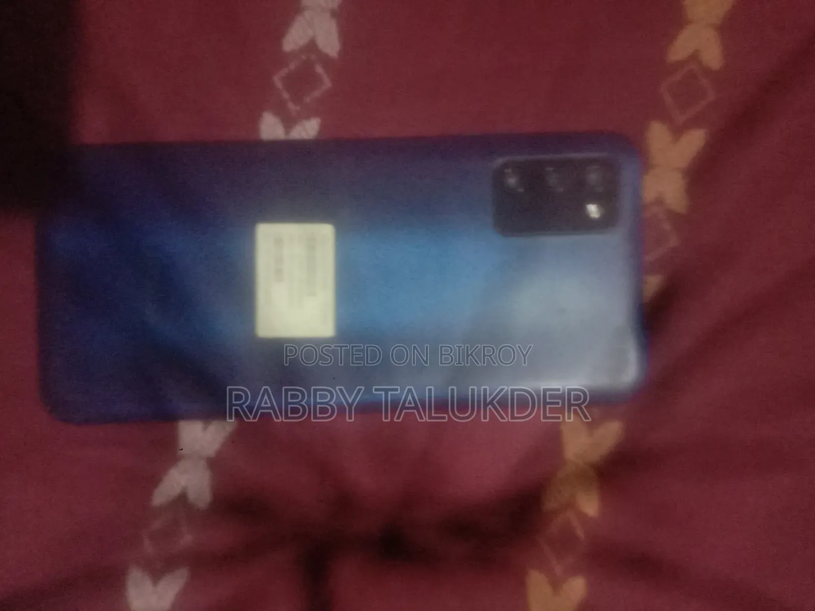 স্যামসাং গ্যালাক্সি এ০৩এস ৬৪ জিবি ব্লু