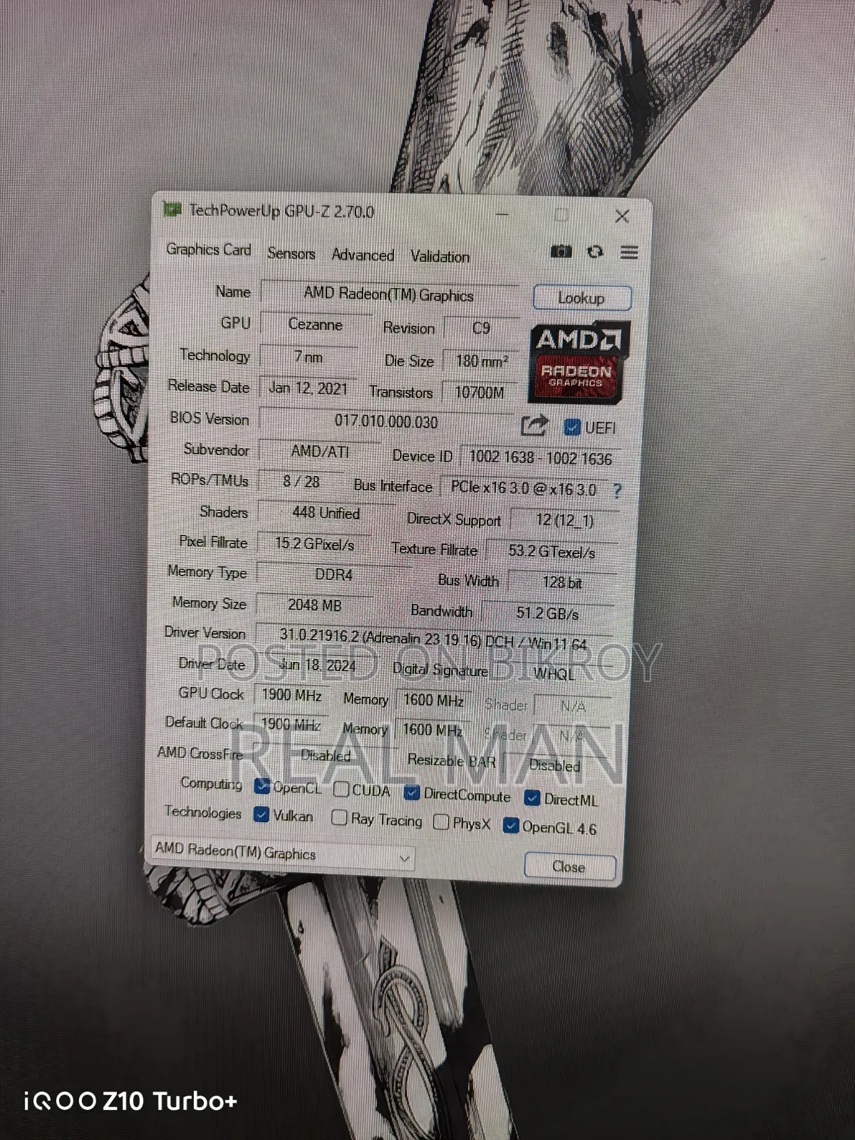 Desktop Computer MSI Pro 22e 6m 16GB AMD Ryzen 5 SSHD+SSD 1T