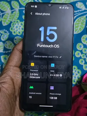 Vivo Y17 128 GB Gray