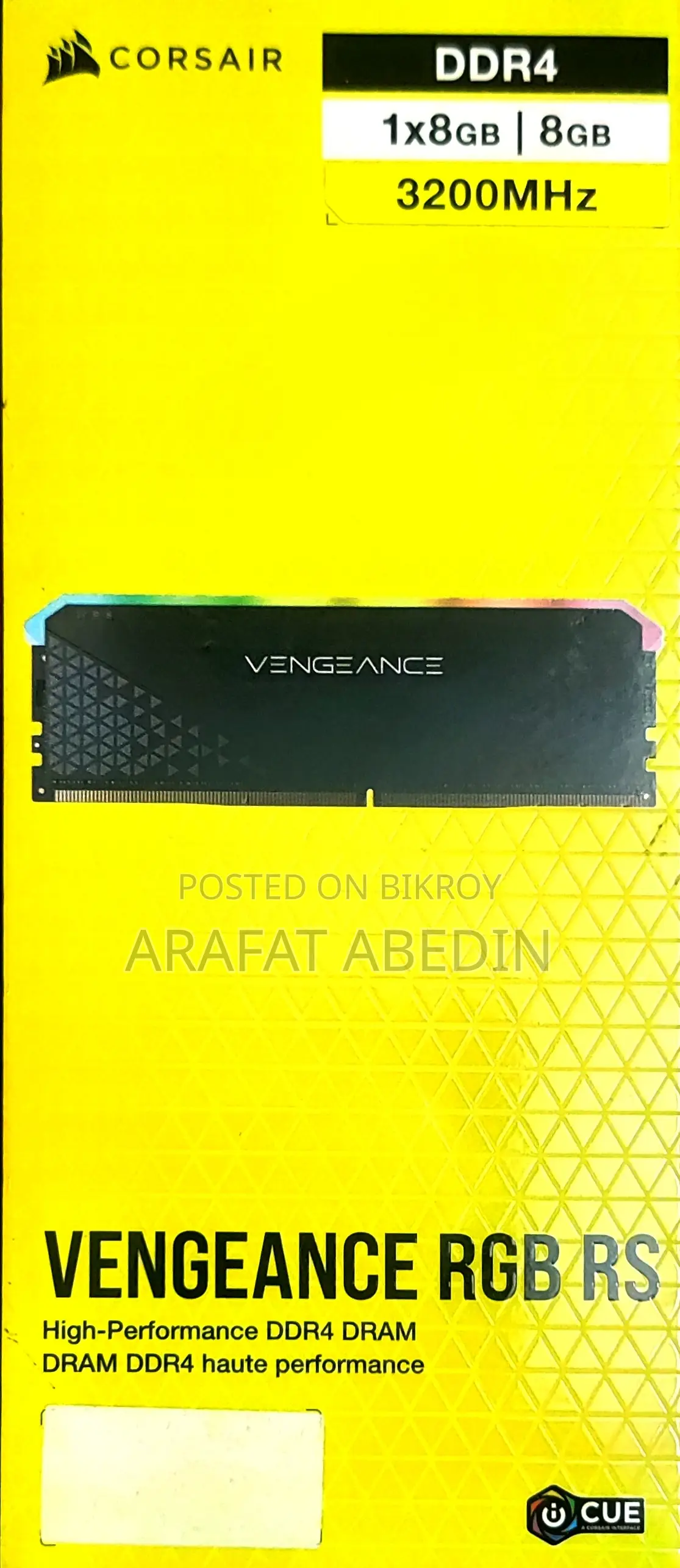Corsair Vengeance RGB Rs and Corsair Vengeance RGB Pro Sl 8gb Ddr4 Ram