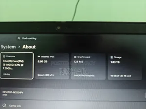 Laptop Lenovo Ideapad 3 8GB Intel HDD 1TB