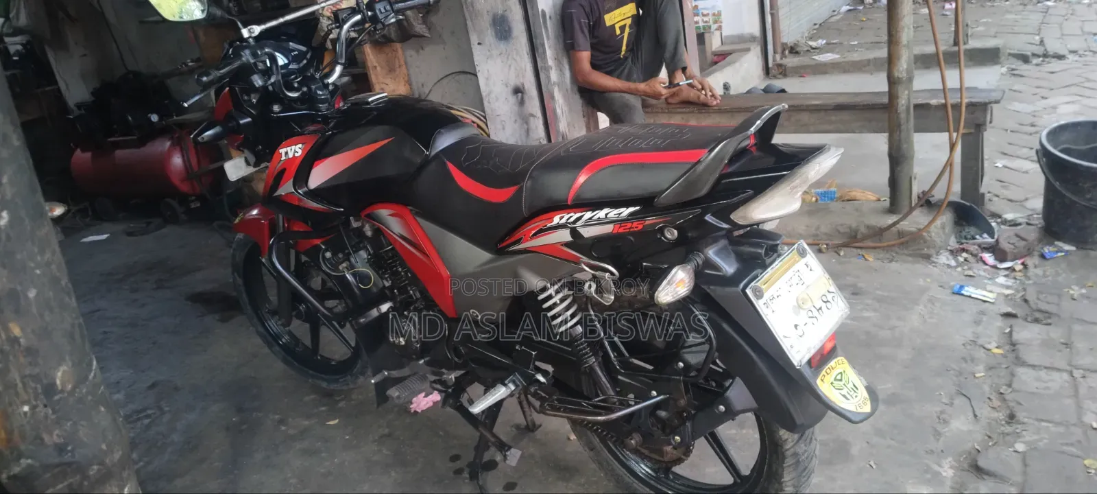 TVS Stryker 125 2019 Red