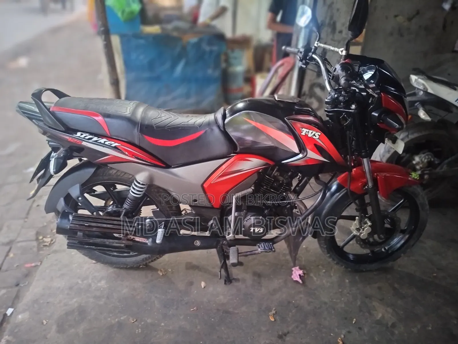TVS Stryker 125 2019 Red