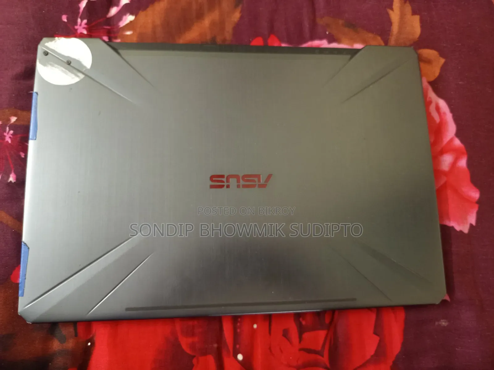 ল্যাপটপ আসুস টিইউএফ গেমিং এফএক্স৫০৪ ৮জিবি ইন্টেল কোর আই৭ এইচডিডি+এসএসডি ৭০০জিবি
