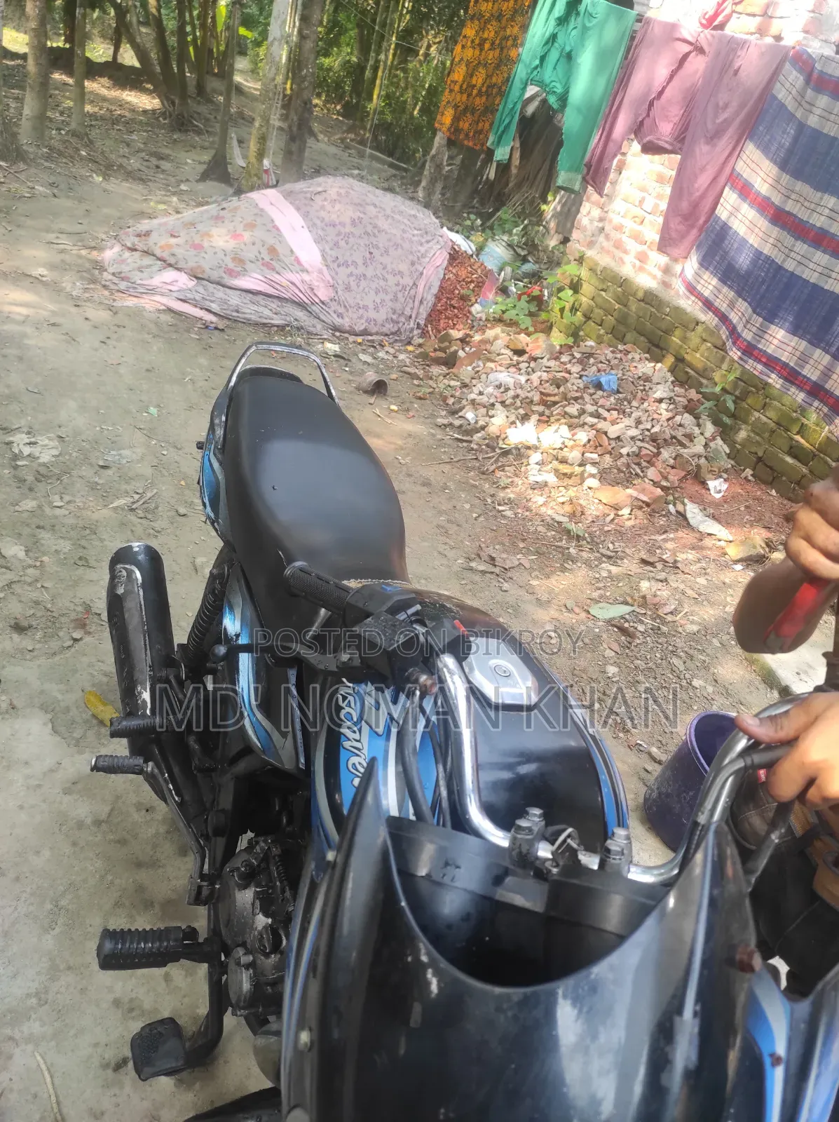Bajaj Discover 100 2012 Blue