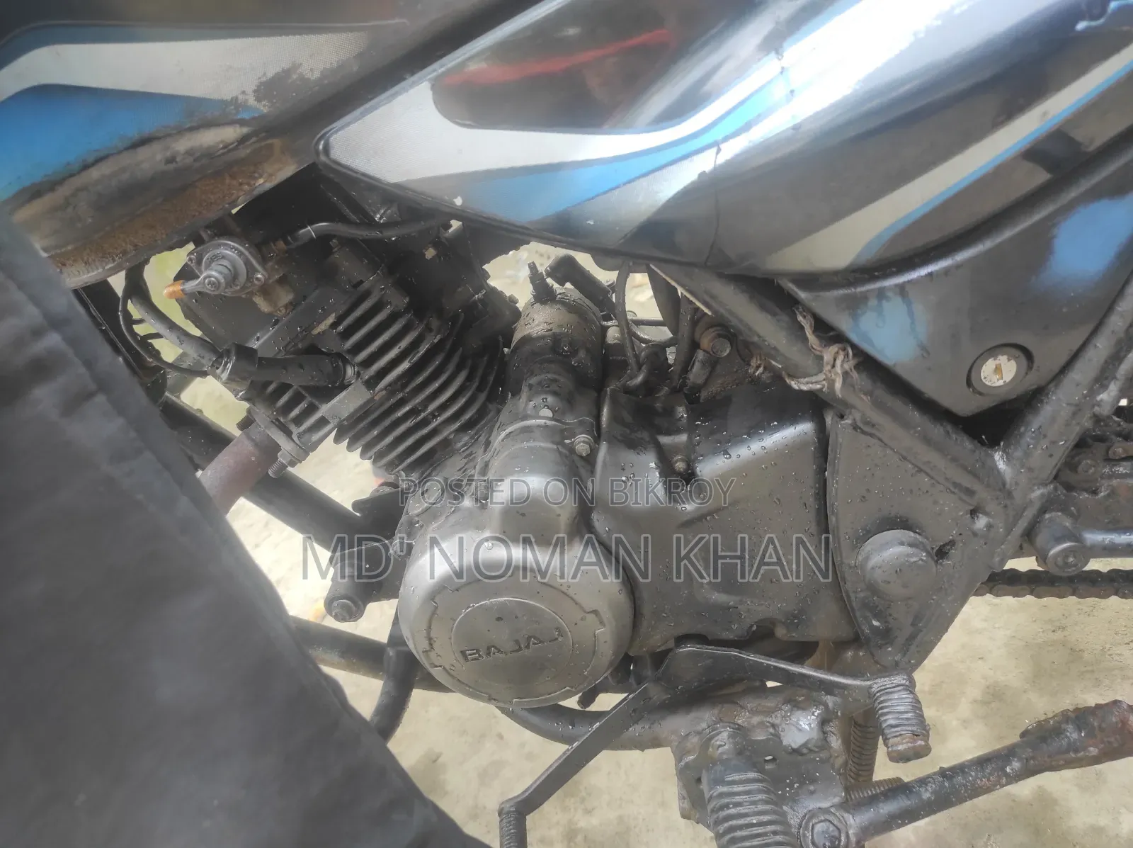 Bajaj Discover 100 2012 Blue