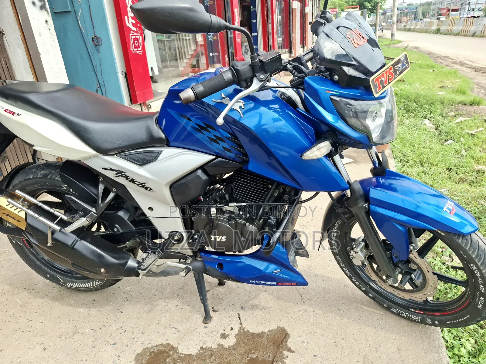 TVS Apache RTR 160 4V 2020 Blue