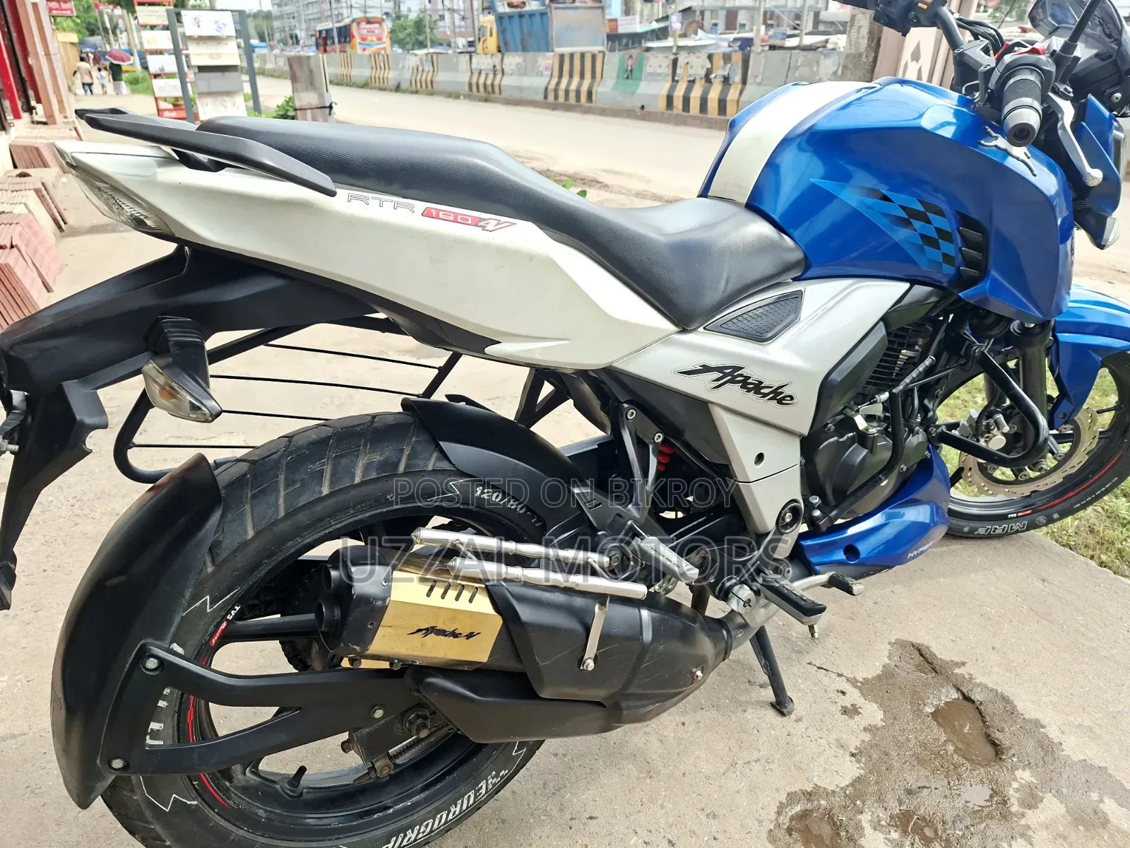 TVS Apache RTR 160 4V 2020 Blue
