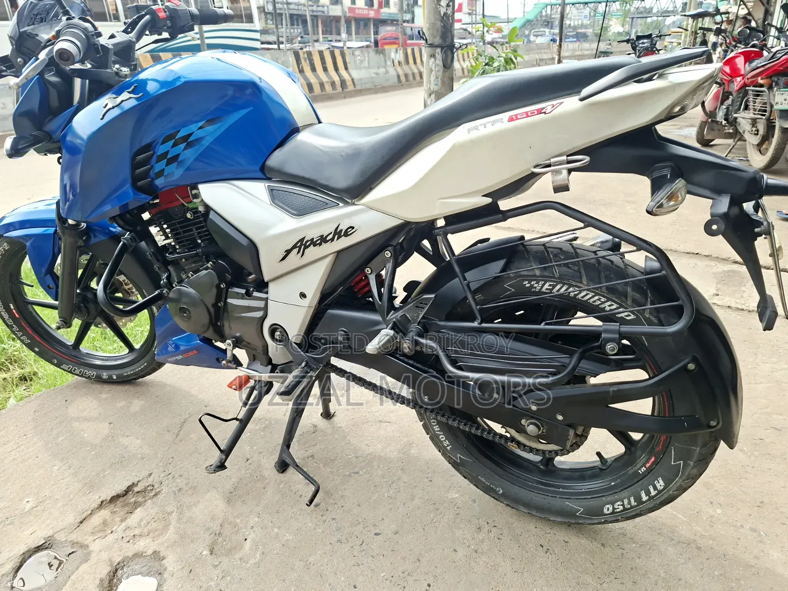 TVS Apache RTR 160 4V 2020 Blue