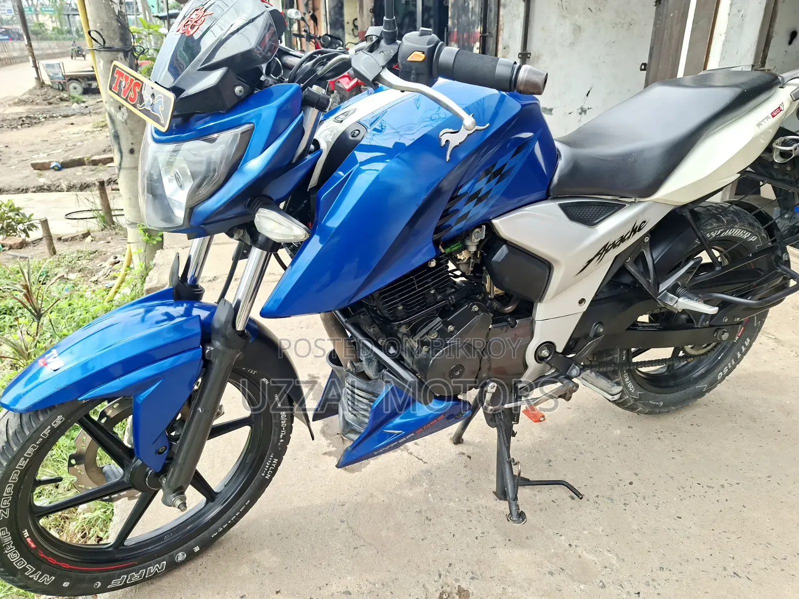 TVS Apache RTR 160 4V 2020 Blue
