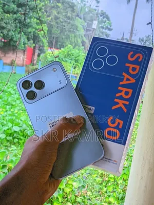 নতুন টেকনো স্পার্ক ৫০ ১২৮ জিবি সিলভার