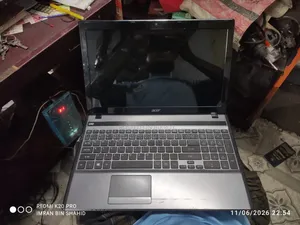 ল্যাপটপ এসার এসপায়ার ৫৭৫৫ ৪জিবি ইন্টেল কোর আই৩ এসএসডি ১২৮জিবি