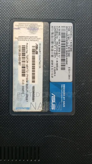Laptop ASUS K53E 8GB Intel Core I3 HDD+SSD 700GB