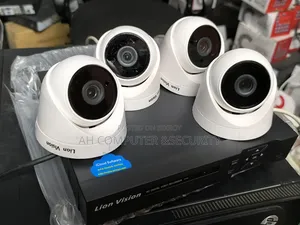 ৮ চ্যানেল এনভিআর ৪ পিস আইপি ডোম ক্যামেরা