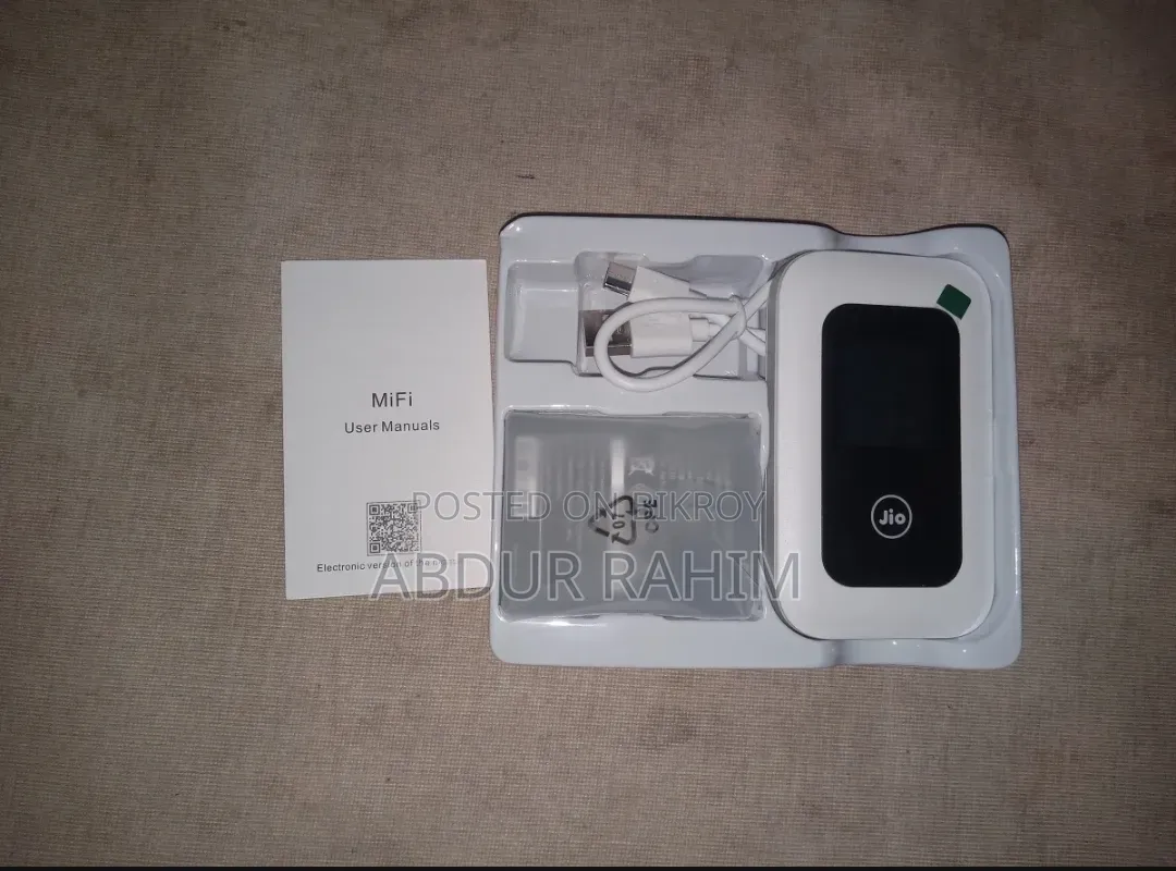 Jio 4G Pocket Router LCD Display