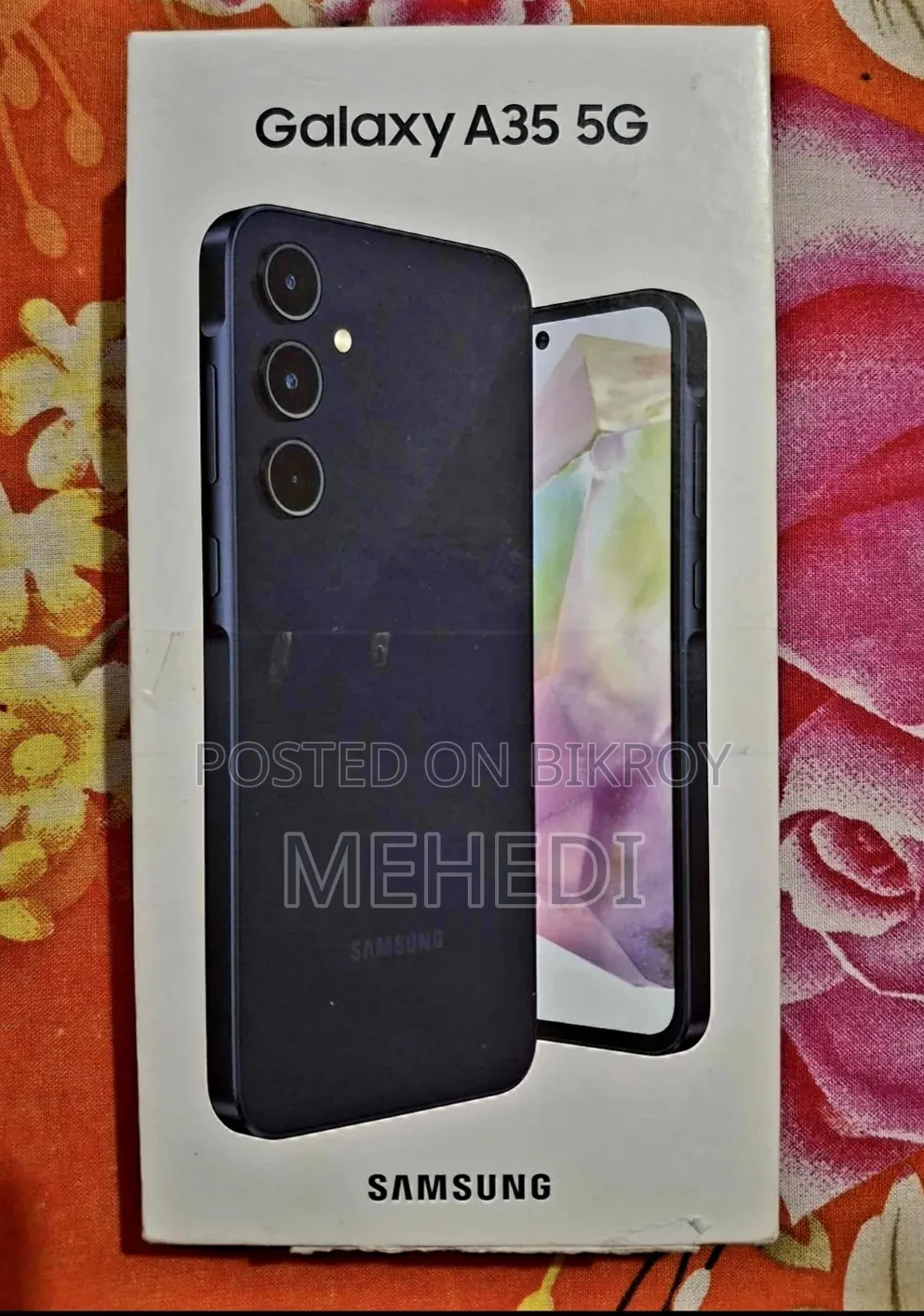 স্যামসাং গ্যালাক্সি এ৩৫ ১২৮ জিবি ব্ল্যাক