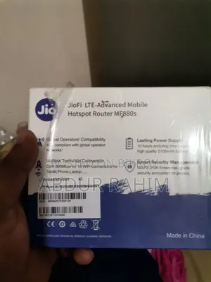 Jio 4G Pocket Router LCD Display