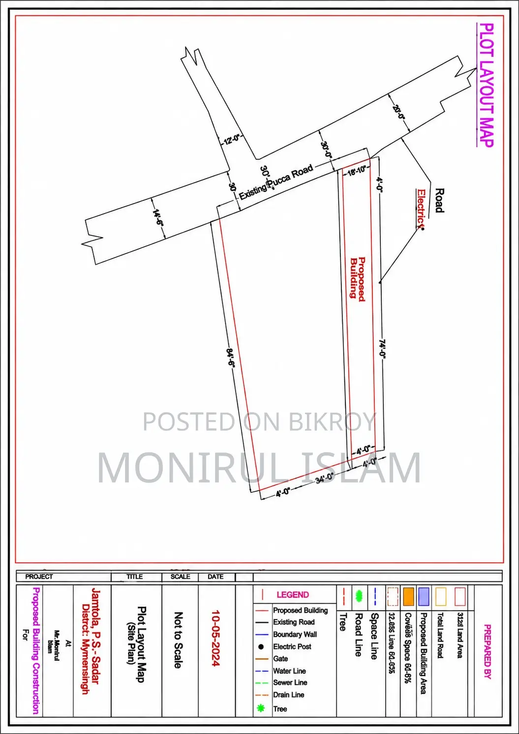 Land Share for Sale – 50 Decimals