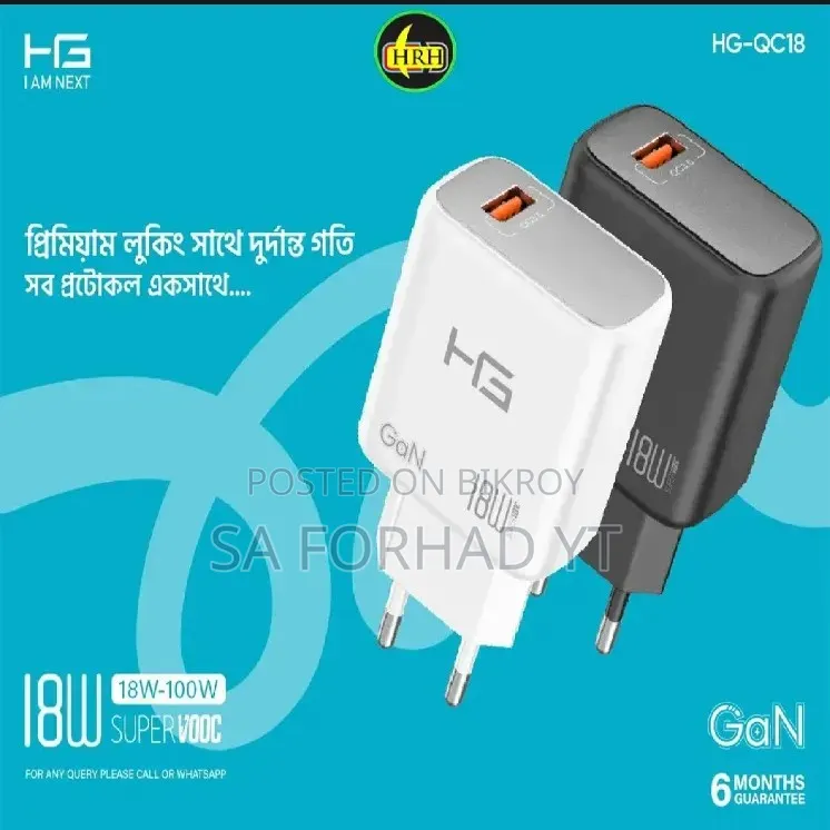 Halima 18 Watt Fast Charger