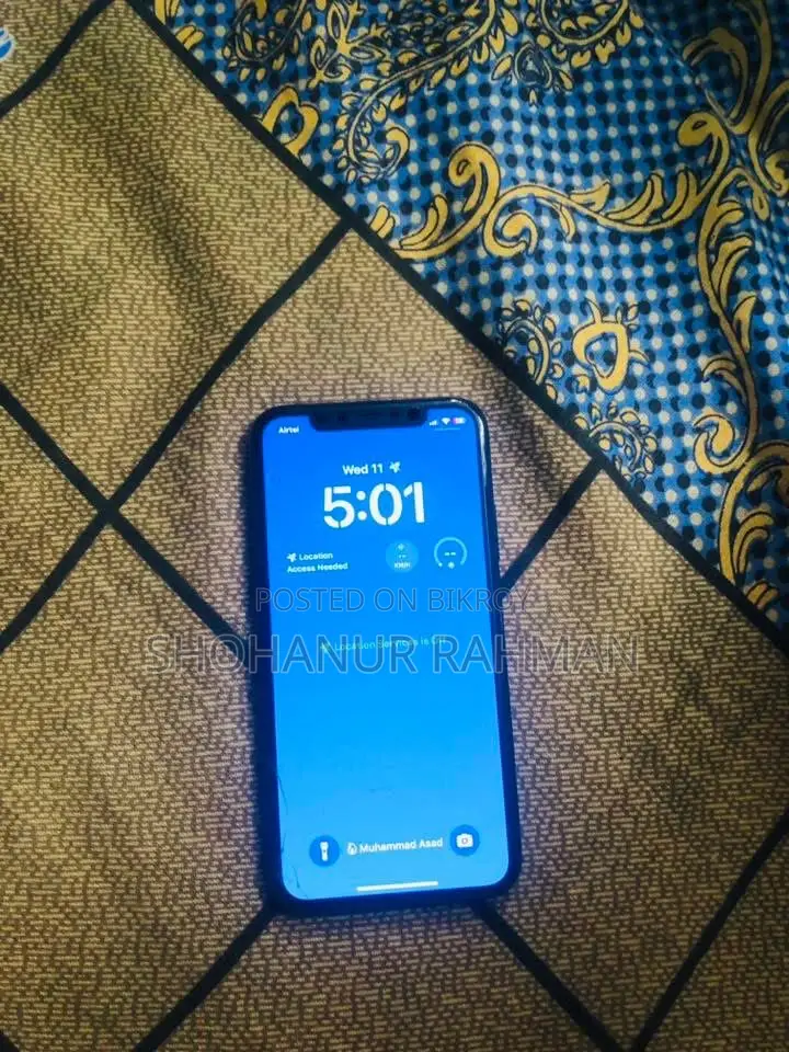 অ্যাপল আইফোন এক্স ৬৪ জিবি কালো