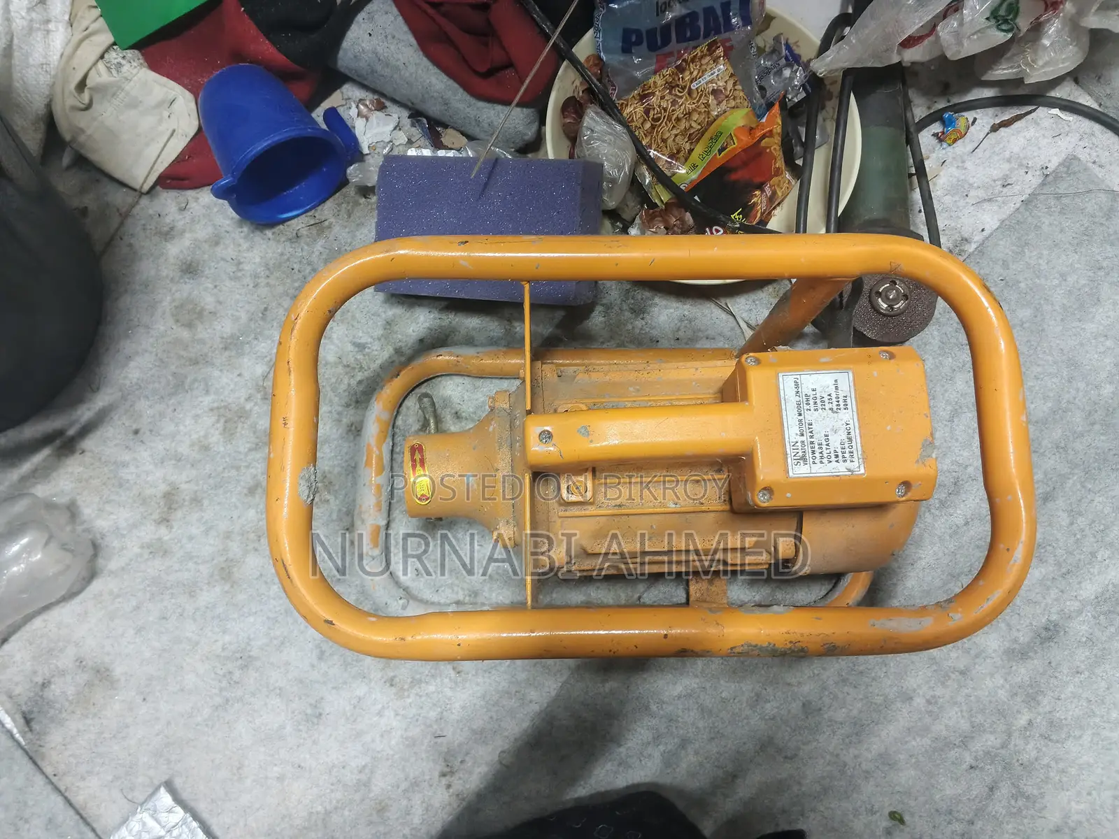 Concrete Vibrator Machine 2 HP Without Hose Pipe