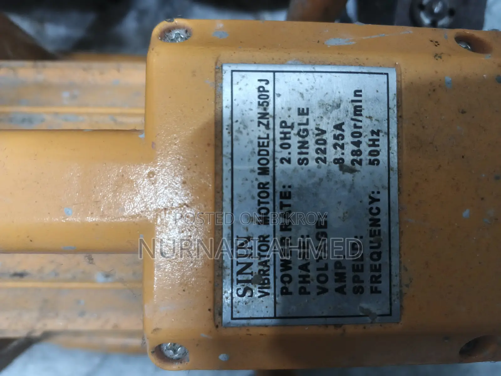 Concrete Vibrator Machine 2 HP Without Hose Pipe