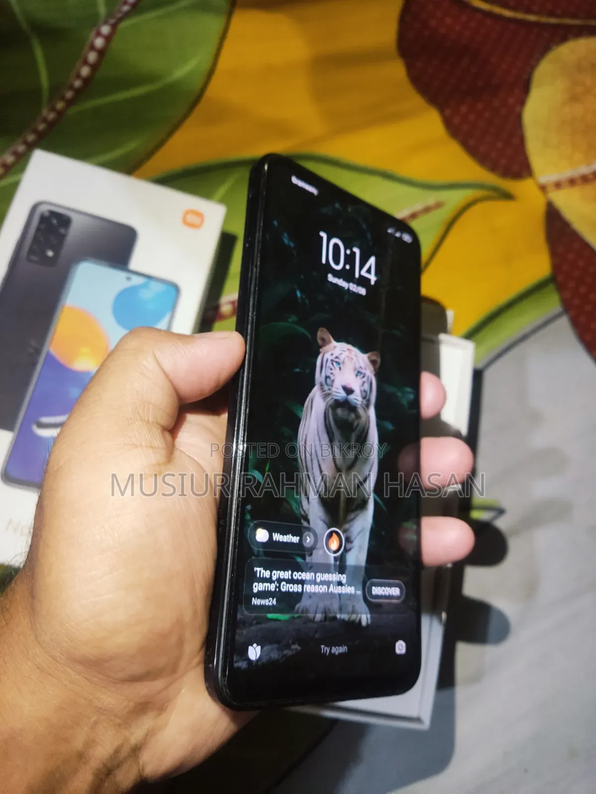 শাওমি রেডমি নোট ১১ ১২৮ জিবি ব্ল্যাক