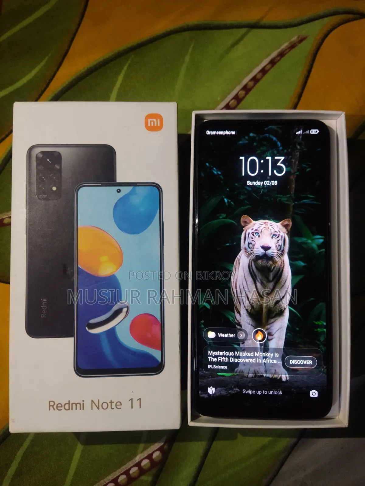 শাওমি রেডমি নোট ১১ ১২৮ জিবি ব্ল্যাক