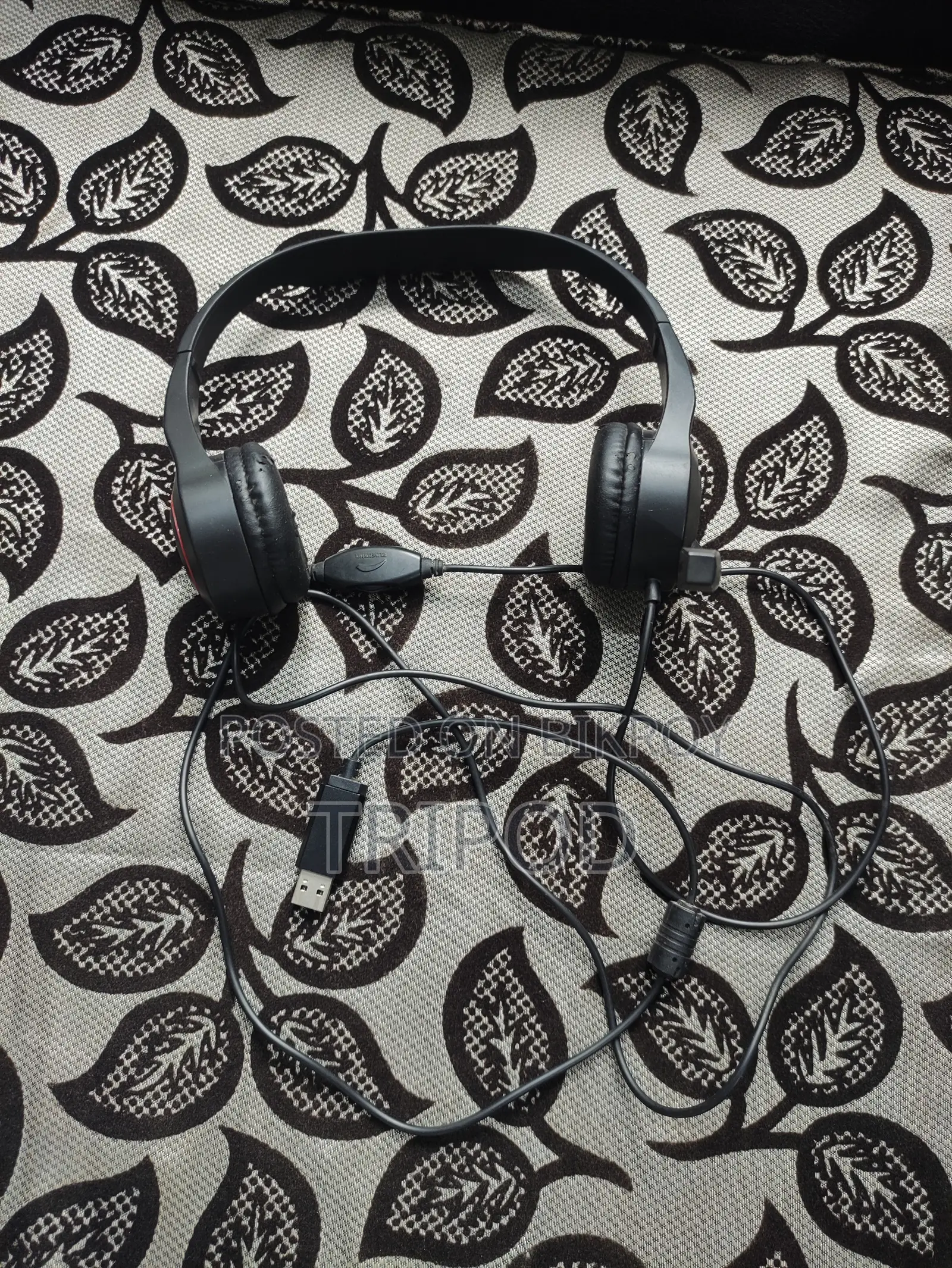 Micropack MHP-02 Black Headphone