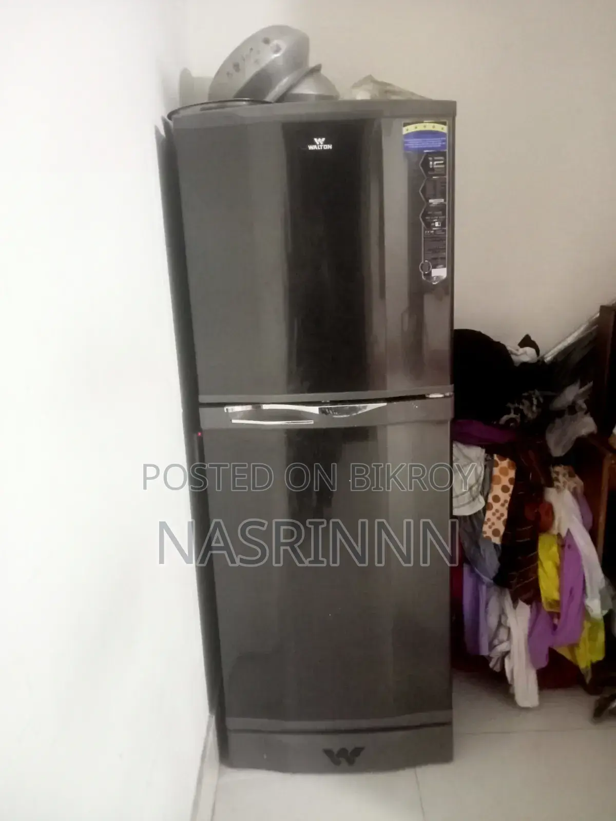 Walton Refrigerator 295 LTR (Fresh Condition) - Used
