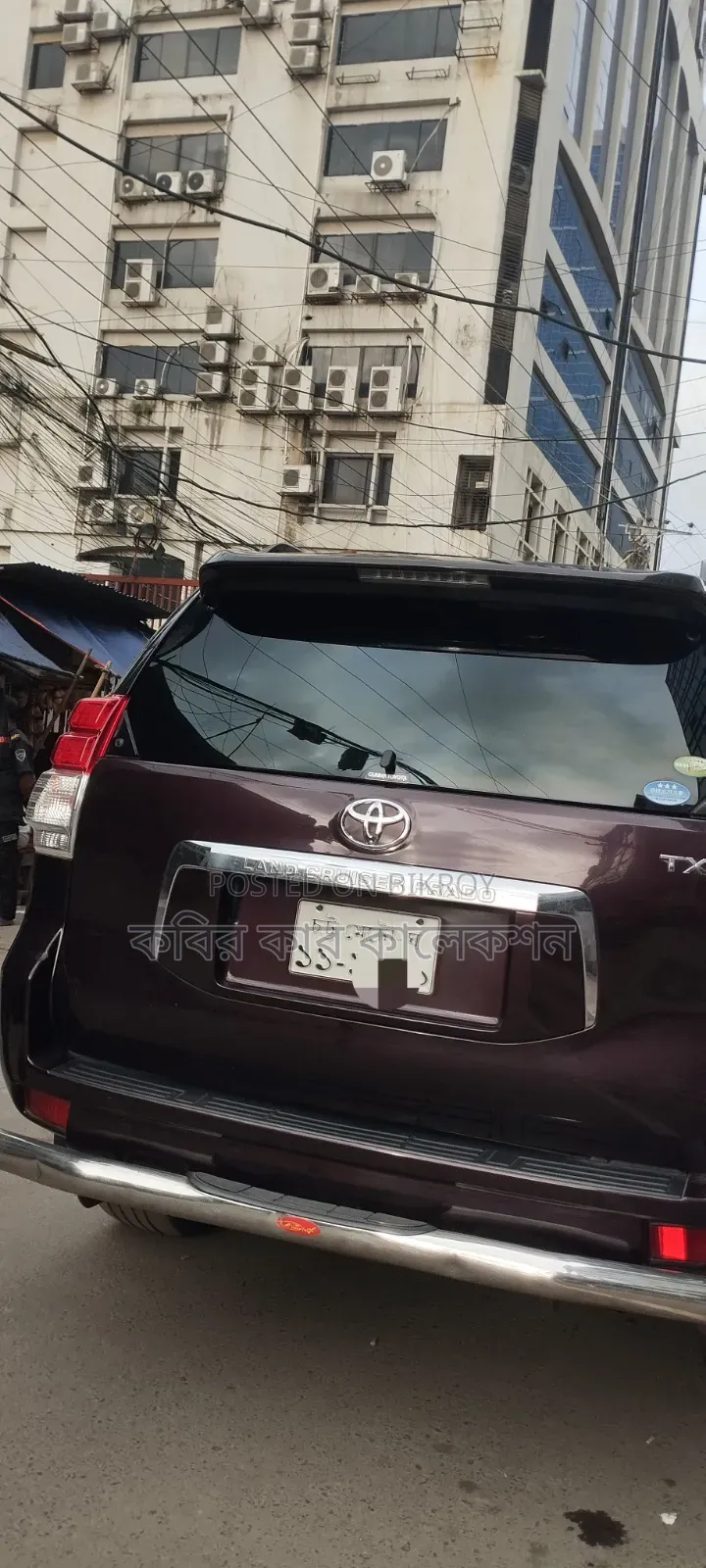 Toyota Land Cruiser Prado 2011 Maroon