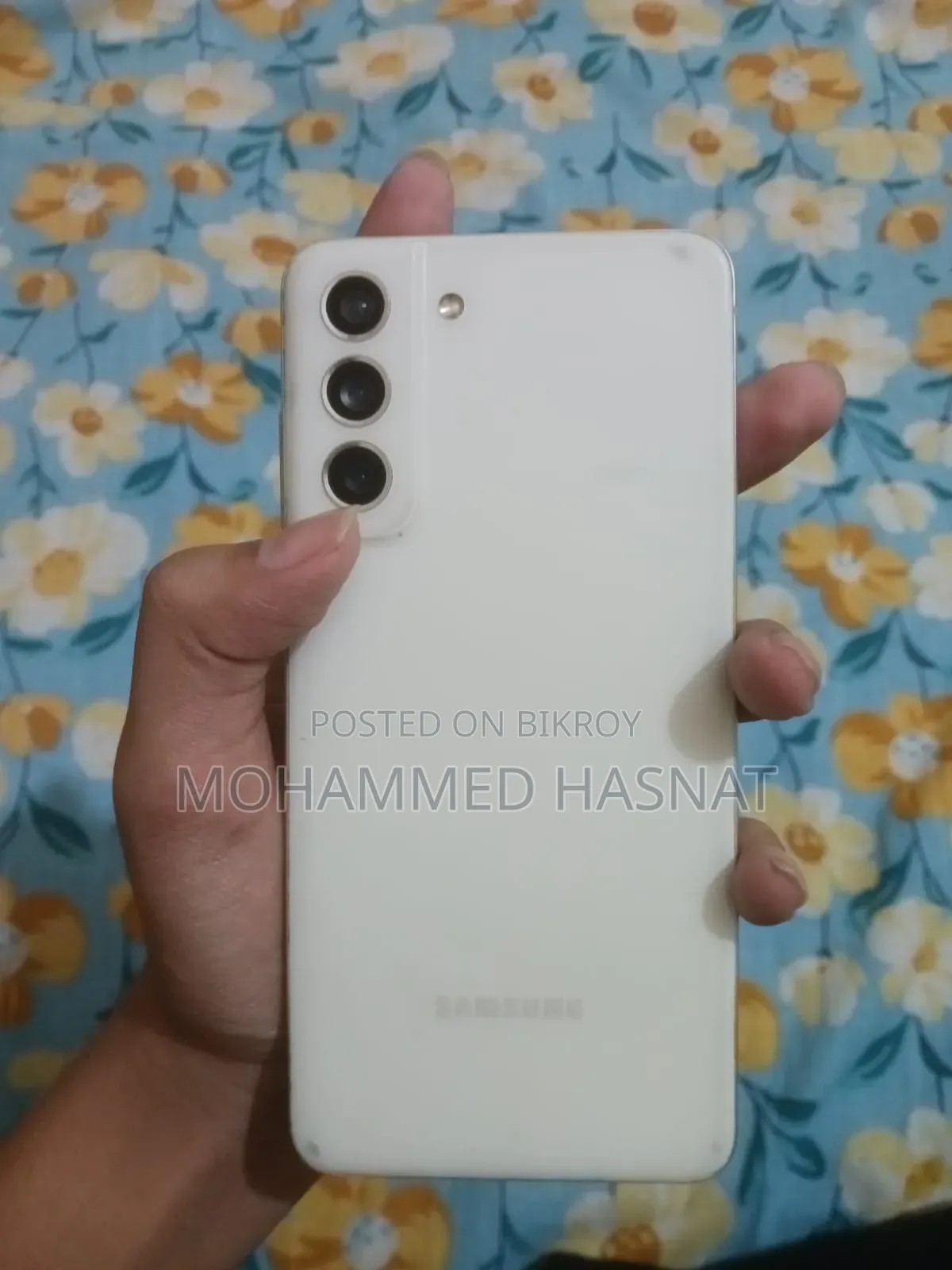 স্যামসাং গ্যালাক্সি এস২১ এফই ৫জি ১২৮ জিবি হোয়াইট
