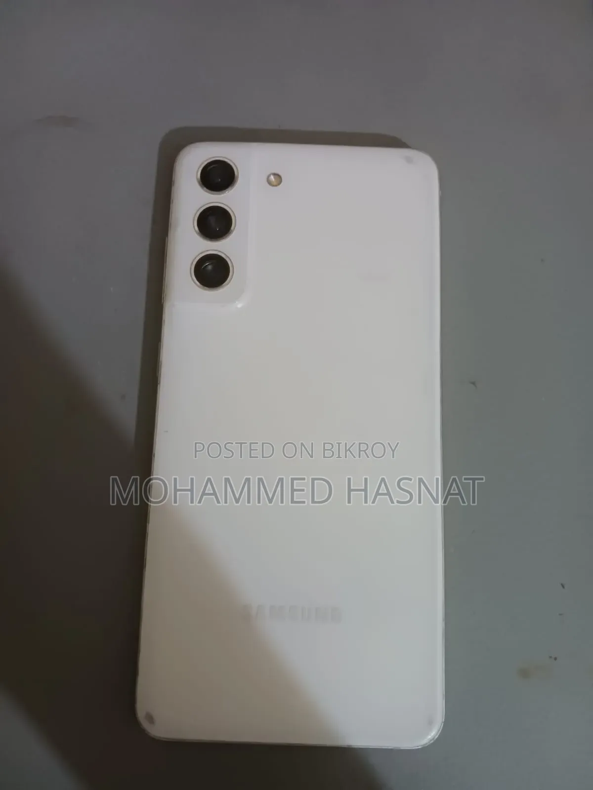 স্যামসাং গ্যালাক্সি এস২১ এফই ৫জি ১২৮ জিবি হোয়াইট