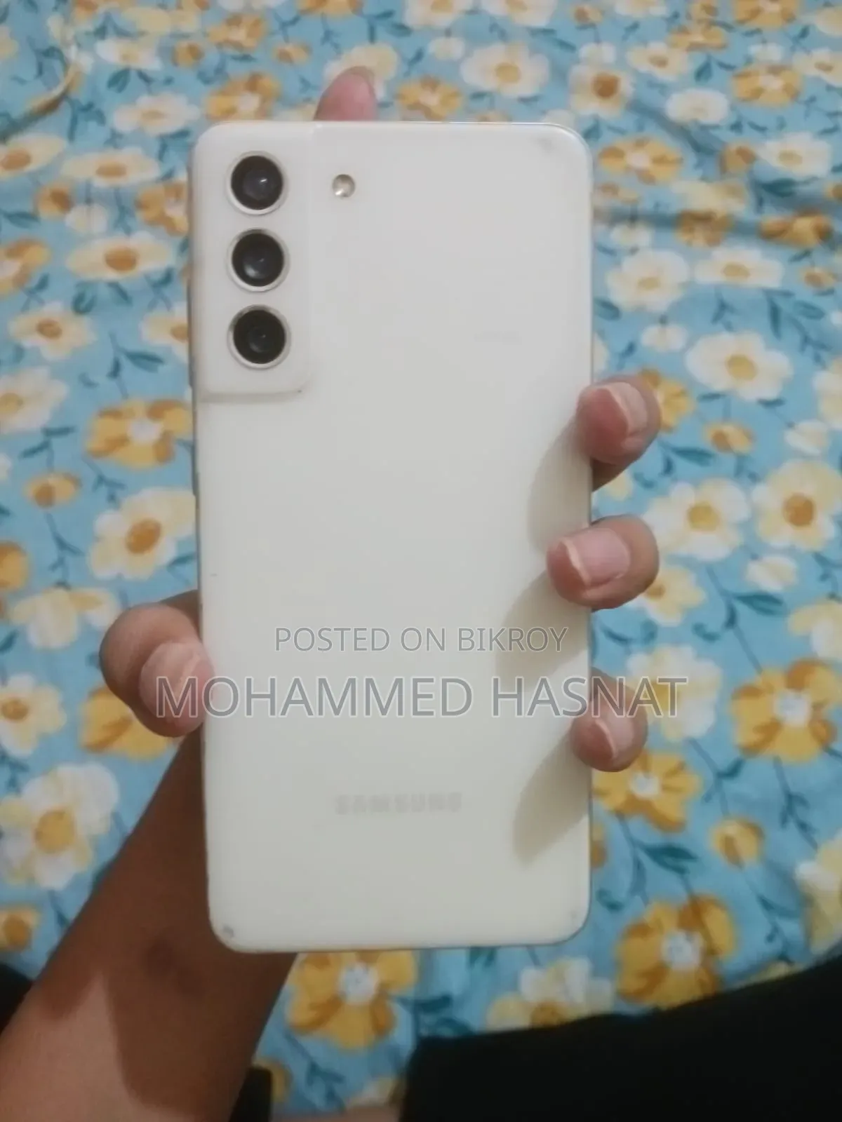 স্যামসাং গ্যালাক্সি এস২১ এফই ৫জি ১২৮ জিবি হোয়াইট