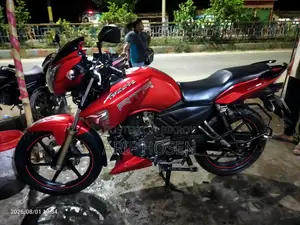 টিভিএস আপাচি আরটিআর ১৬০ টুভি ২০১৮ রেড