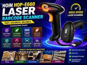 Hoin Hop-E660 Laser Barcode Scanner