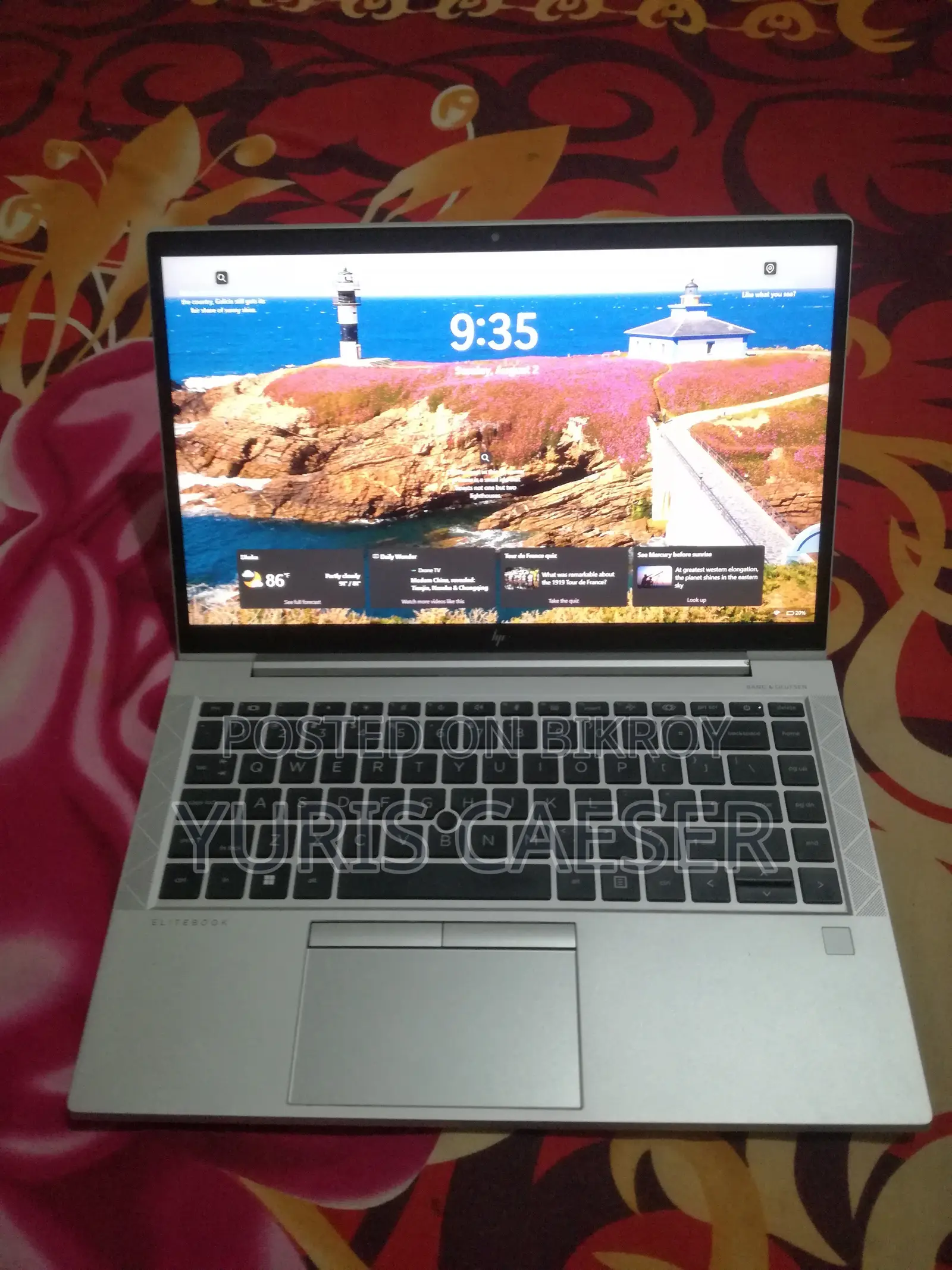 Laptop HP Elitebook 845 G8 16gb Amd Ryzen 5 SSD 256gb