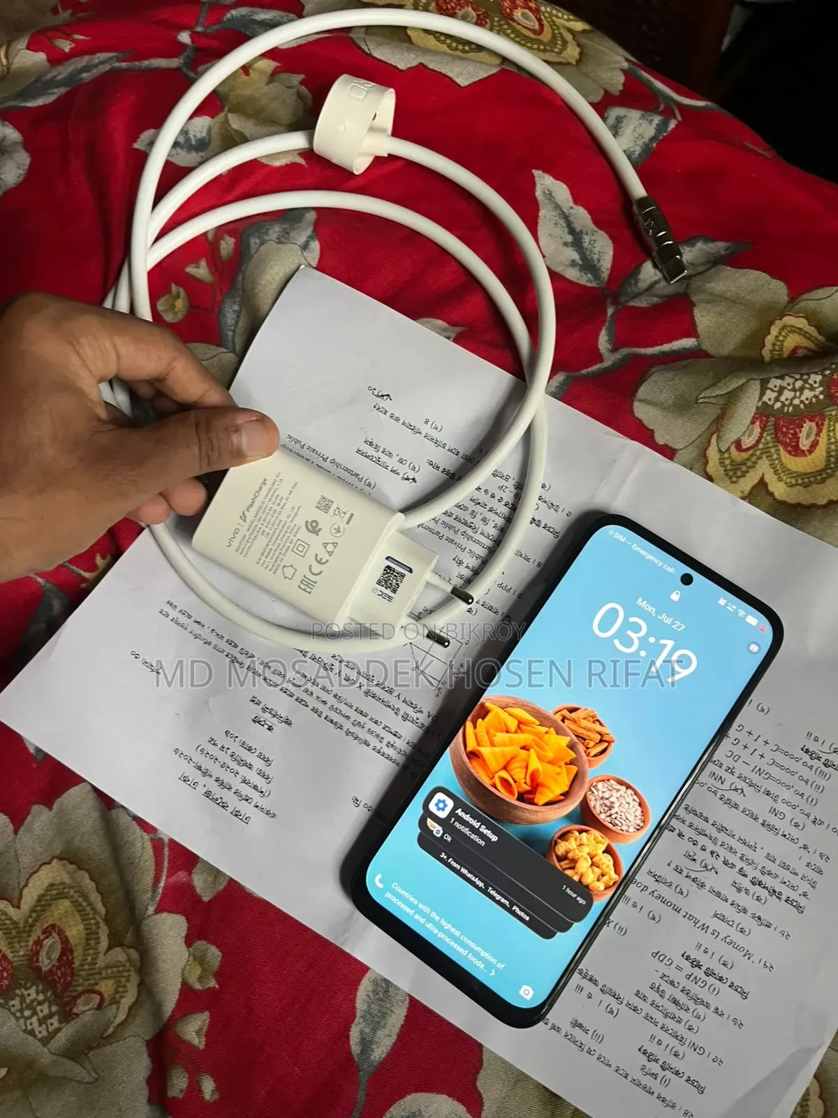 New Vivo Y31d 128 GB Red