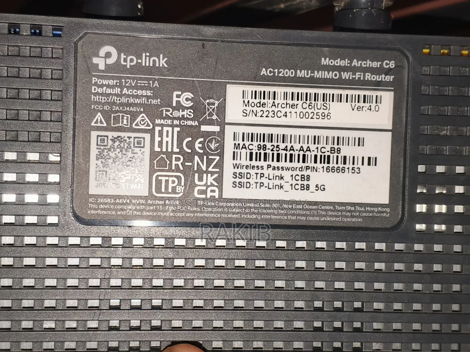 TP Link Archer C6