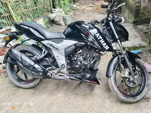 TVS Apache RTR 160 4V 2023 Black
