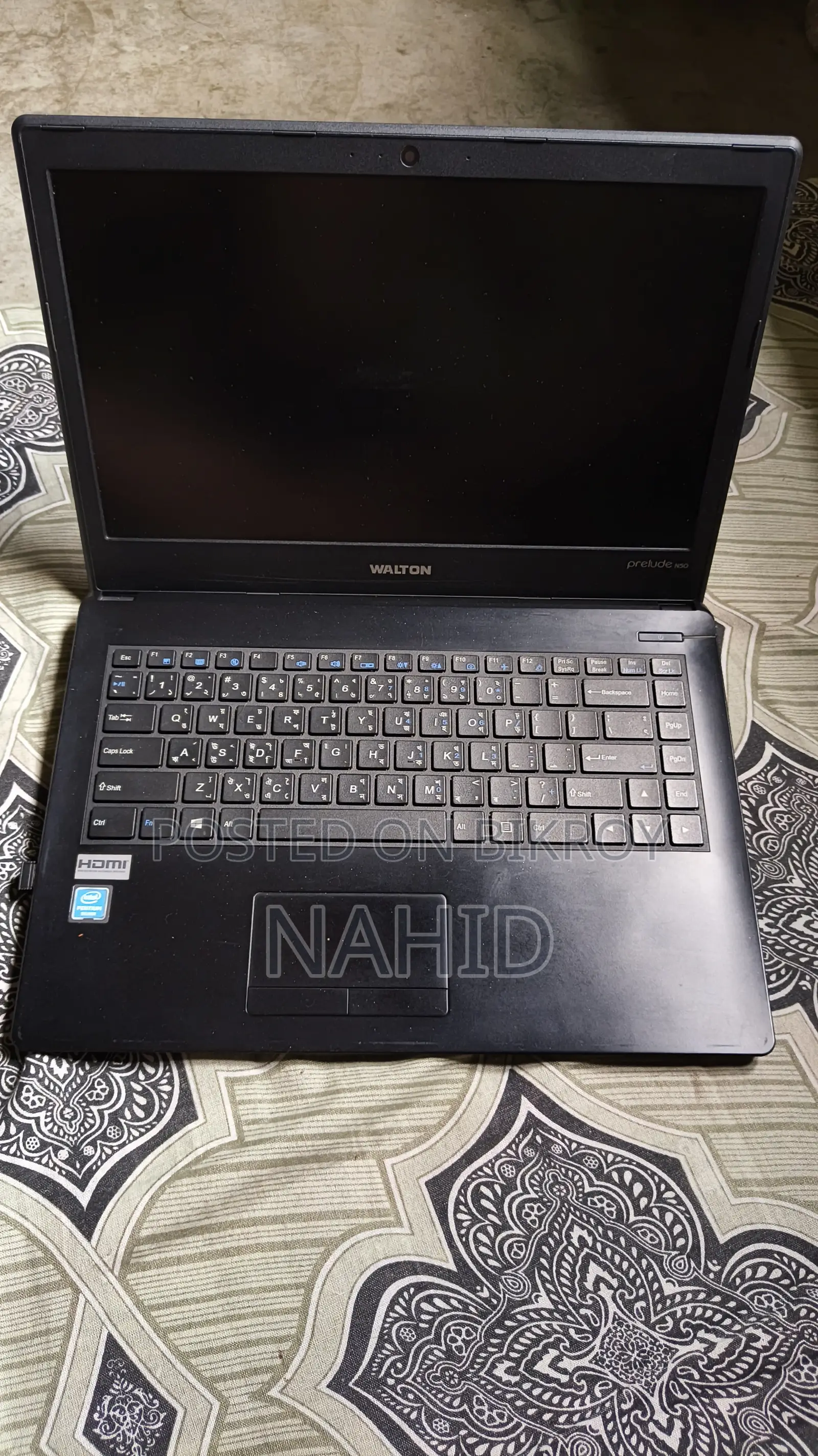 Laptop 4GB Intel Pentium HDD+SSD 1TB
