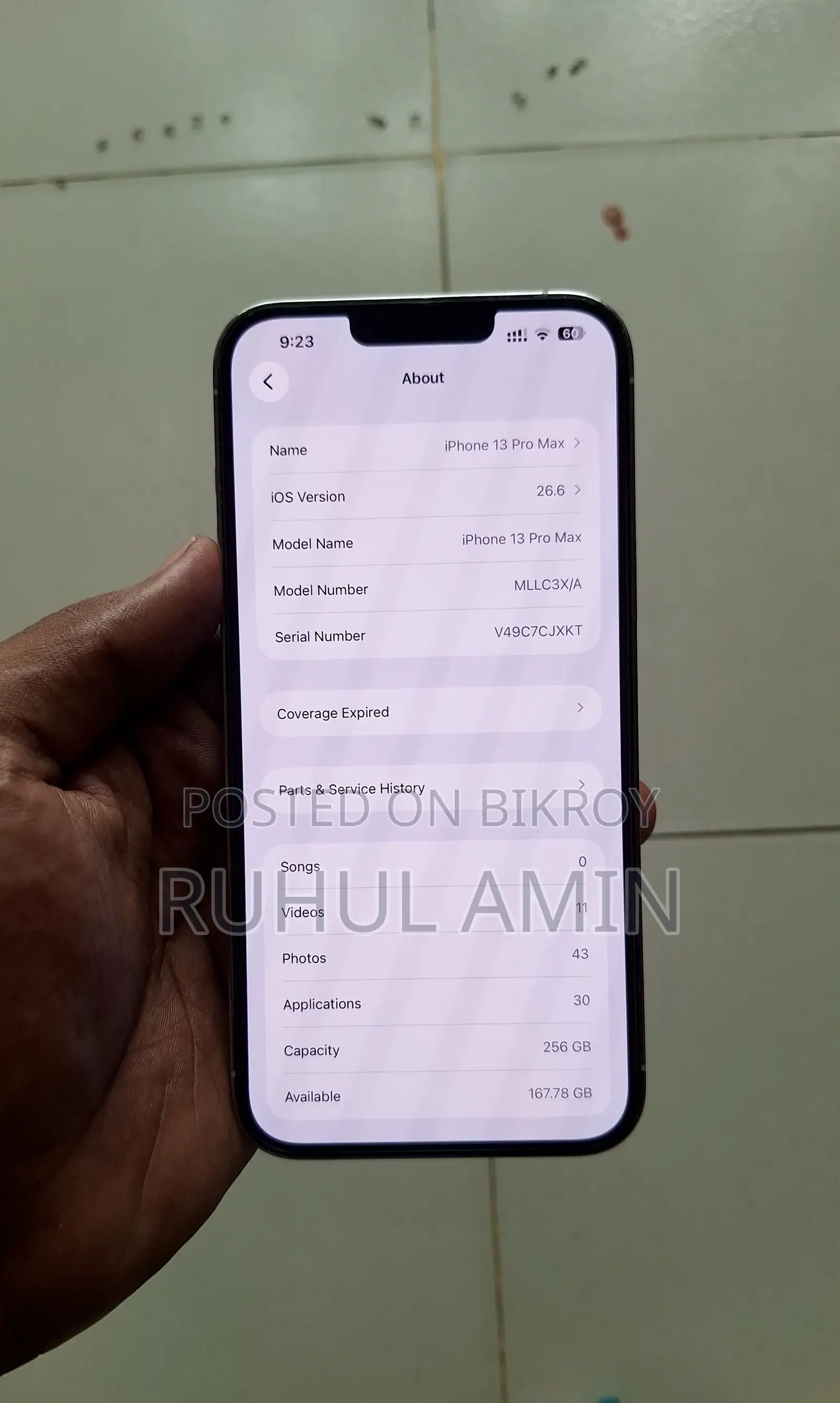 Apple iPhone 13 Pro Max 256 GB White