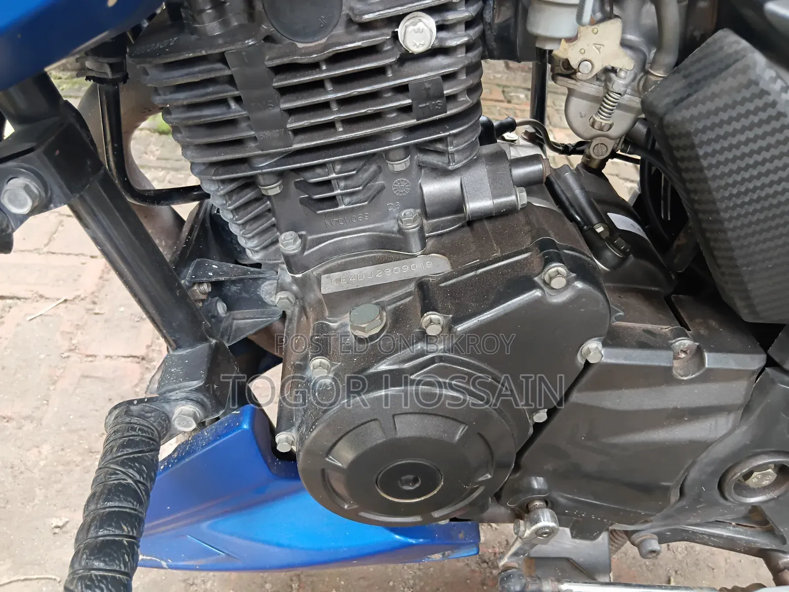 TVS Apache RTR 160 2V 2018 Blue