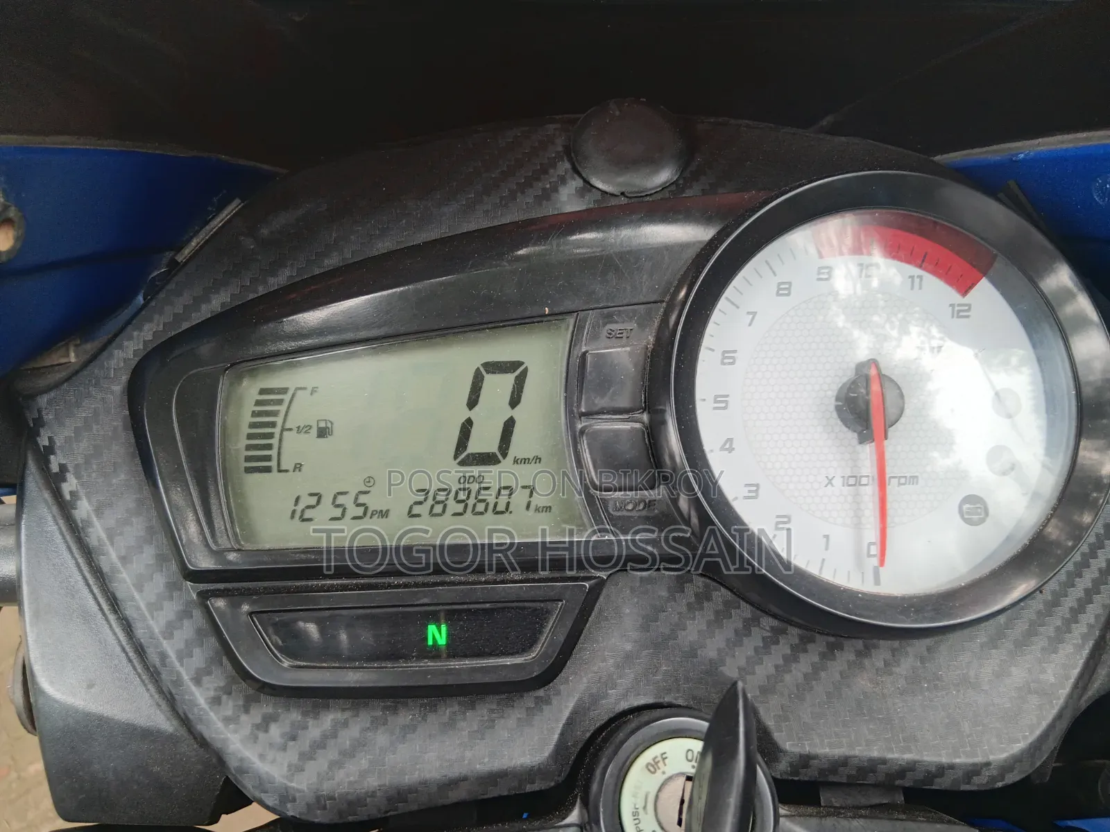 TVS Apache RTR 160 2V 2018 Blue