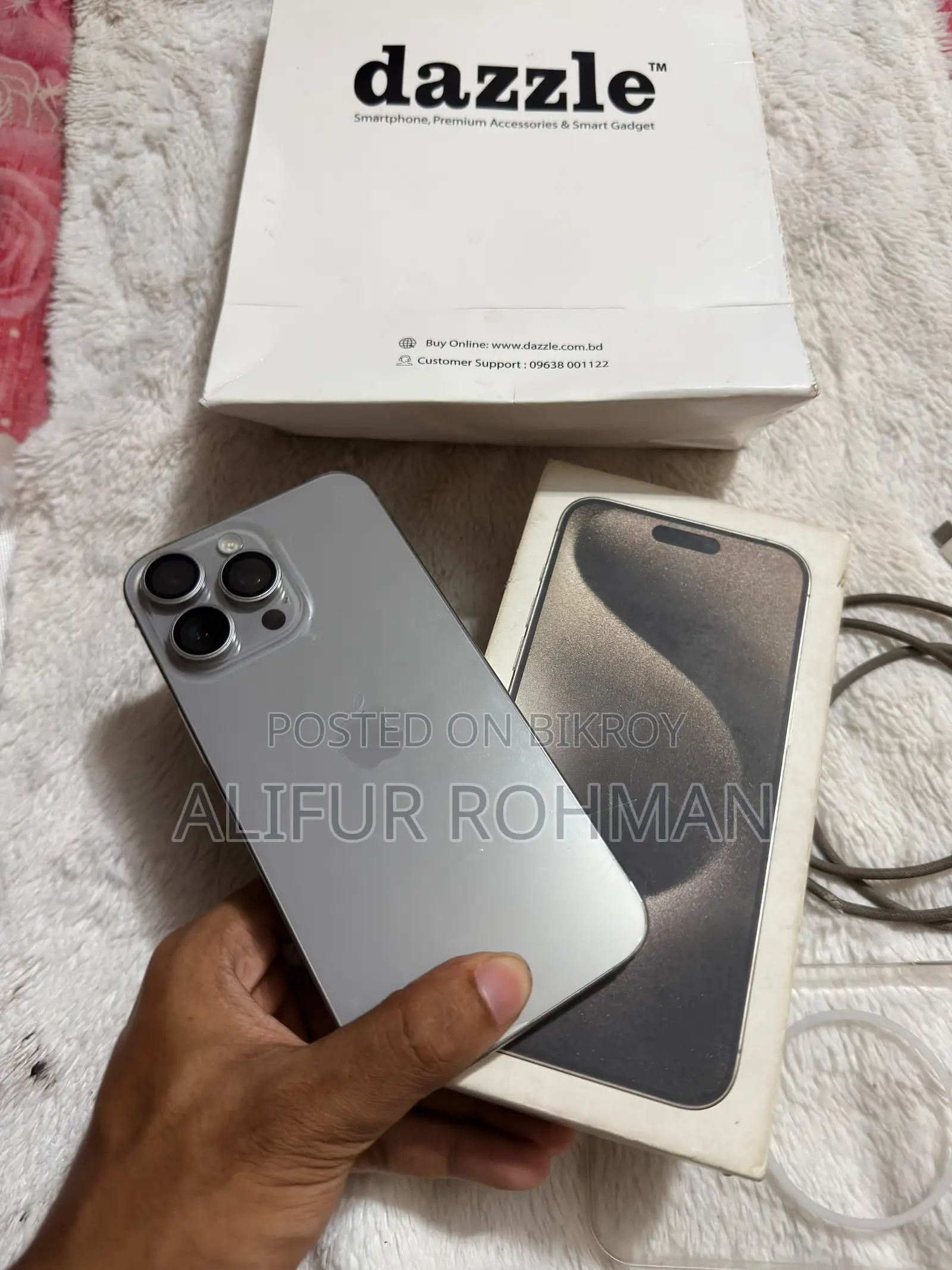 Apple iPhone 15 Pro Max 256 GB Silver