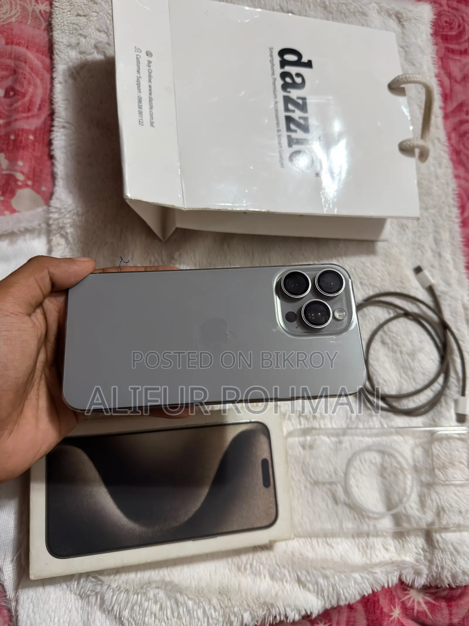 Apple iPhone 15 Pro Max 256 GB Silver